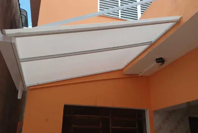 Cobertura de policarbonato retrátil em Santo André
