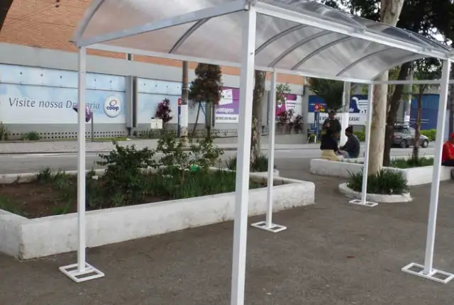 Cobertura de policarbonato retrátil em SP