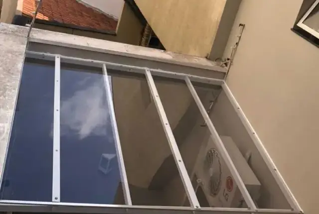 Cobertura de Policarbonato Retrátil Manual no ABC