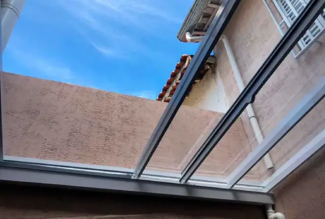Cobertura toldo policarbonato em Santo André