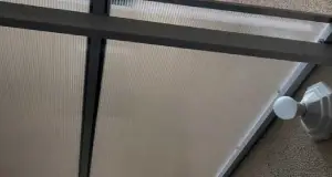 Cobertura de Policarbonato Área Gourmet em Santo André