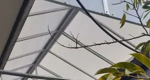 Cobertura de Policarbonato Área Gourmet no ABC