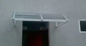 Cobertura de policarbonato compacto no ABC