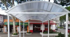 Toldo de Policarbonato para Corredor em São Paulo