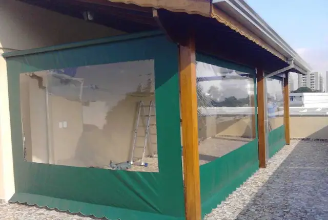 Toldo Cortina para Varanda no ABC